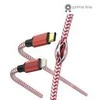 Hama Reflected USB-C - Lightning 1,5m, raudonas