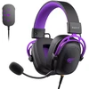 Havit H2002C+U - žaidimams ausinės (juodas ir violetinė)