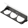 HAVHAVN HS 420 Angled Bottom Fan Bracket – juodos spalvos