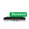 Hewlett Packard (HP) HP Renew Grade A ProDesk 600 G4 Desktop Mini PC Intel Core i3 i3-8100T 8 GB SSD 128 GB Intel UHD Graphics 630 Windows 11 1