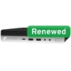 HP Renewed Grade A | EliteDesk 800 G4 | Intel Core i5 | i5-8500T | 8 GB | SSD | 256 GB | Intel UHD Graphics 630 | Wi-Fi | Windows 11 Pro