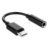 HQ Adapteris USB-C to 3.5mm Audio Jack Juodas