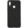 Evelatus Huawei Y7 2019 Nano Silikoninis dėklas Soft Touch TPU Juodas