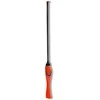 Hortus Broom with handle round oranžinis