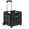 Keeeper Iepirkumu ratini salokami ar kravnesibu lidz 25kg Olli 45L 38x36x33cm melni