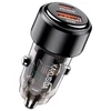 Ikaku Įkroviklis Kaku KSC-1175 Dual port 60W Car charger USB + Type-C