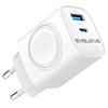 Evelatus PowerSync 2-in-1 Lādētājs 20W Bezmaksas Divu USB Balts