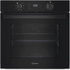 INDESIT orkaitė | IO K55C B | 71 l | Elektrinė | Katalizinė | Elektroninė | Aukštis 59,5 cm | Plotis 59,5 cm | Juodas