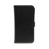 Insmat Flip Case piniginės dėklas, skirtas iPhone 6 / 6s / 7/8 / SE, juodas