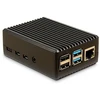 Inter-Tech ODS-716 dėklas, skirtas Raspberry Pi 4B, juodas, skirtas Raspberry Pi 4 Modell B