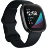 Išmanusis laikrodis Fitbit Sense Smart watch GPS (satellite) AMOLED Jutiklinis ekranas Heart rate monitorius Activity monitoring 24/7 Atsparus vandeniui Bluetooth Wi-Fi