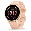 Išmanusis laikrodis Garmin vívoactive 6 3.05 cm (1.2") AMOLED 42 mm Digital 390 x 390 pikselių Jutiklinis ekranas Rožinė Wi-Fi GPS (satellite)