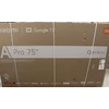 Išparduodama. Xiaomi Smart TV A Pro 2026 75" 190 cm 4K UHD (2160p) Google TV PAŽEISTA PAKUOTĖ