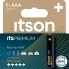 Itson ant jo PREMIUM akumuliatoriaus šarminis LR03IPR/8HH