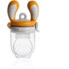 Naujiena! Specialus pasiūlymas! Kidsme Food Feeder kūdikio maitinimo prietaisas kietam maistui (didelis) gintarinės spalvos nuo 6 mėn. 160337AM
