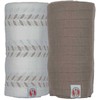 Static Control New! Lodger Swadler Solid Matcha cotton diaper Birch/Buffalo 110x110 cm 2pcs. SW 1093