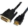 Kabelis Brackton HDMI - DVI 4K 1m