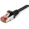 Brackton Patchcord, Cat 6a, SF/UTP, juoda, 0.5m (CAT-626-0050.B)