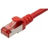 Kabelis Brackton Patch SF UTP 10m CAT 6a Raudona