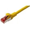 Kabelis Brackton Patch SF UTP 1.5m CAT 6a Geltona