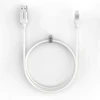 Evelatus USB A-C laidas, 1.2M aliuminio korpuso pynimas Baltas