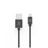 Evelatus Apple Lightning kabelis 2M MFI07 Juodas