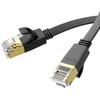 Kabelis Hoco US07 General pure copper flat network cable(L=5M) Juodas 6931474780706 6931474780706 (6931474780706)