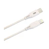 iLike CTL01 Izturīgs TPE USB-C uz Lightning Ātrās uzlādes Kabelis 1m Balta
