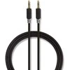 Nedis Stereo Audio kabelis jack 3.5 mm (M) - jack 3.5 mm (M) 10.0 m juoda