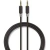 Nedis Stereo Audio kabelis jack 3.5 mm (M) - jack 3.5 mm (M) 3.00 m juoda