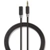 Nedis Stereo Audio kabelis jack 3.5 mm (M) - jack 3.5 mm (F) 3.00 m juoda