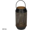 Garden4You Kaia juoda świecznik 14 cm 7.00 x 7.00 x 14.00 GARDEN ENJOY