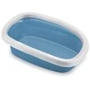 Stefanplast Kačių tualetas SPRINT 96750 39x58x17 cm balta/mėlyna