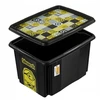 Keeeper Box with lid 30L Karolina “Minions Mosaic” 45x35x27cm juodas