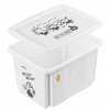Keeeper Box with lid 30L Karolina “Minions Bello” 45x35x27cm baltas
