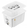 Lumarko Keeeper Box with lid 30L Karolina "Minions Bello" 45x35x27cm baltas