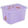 Lumarko Keeeper Kaste ar vāku 45L Karolina “Capybara” 55 5x40x30cm maigi violeta