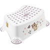 Keeeper Step bench Tomek "Cats" 40.5x28.5x14cm baltas