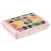 Keeeper Food storage container deco-click-box mini 0.5L Carla “Fruits” 17x13x3.5cm pink