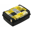 Mpl Power Keeeper maisto laikymo indelis dekoruotas, spustelėjant dėžutę, midi, 1 l, Carla "Minions Mosaic", 17 x 13 x 7 cm, juodas
