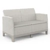 Keter Garden sofa two-seater Scandi Form 2 Seater Sofa pebble pilka/light beige