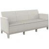Keter Garden sofa two-seater Scandi Form 3 Seater Sofa pebble pilka/light beige