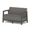 Keter Darza divans divvietigs Scandi Linea 2 Seater Sofa olu peleks/gaisi bess ()