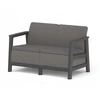 Keter Sodo sofa dvivietė Scandi Linea 2 vietų sofa pilka (8711245162850)