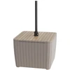 Keter Darza galdins/lietussarga turetajs Luzon Parasol osa koka tonis/bess 8711245163499 8711245163499 (8711245163499)