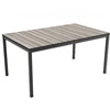 Keter Darza galds Deco Porto Nova 160 peleks/juodas ()