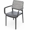 Keter Garden chair Deco Porto Armchair light pilkas/pilkas
