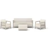 Keter Darza mebelu komplekts Scandi Linea 3 Seater Set olu peleks/gaisi bess ()