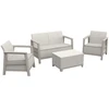 Keter Darza mebelu komplekts Scandi Linea 2 Seater Set olu peleks/gaisi bess ()