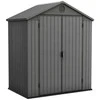 Keter sodo namelis Darwin 6x4, pilkos spalvos, 190 x 121 x 221 cm